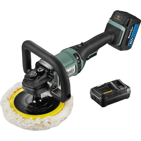 Durofix 60V Cordless 7" Brushless 8 Speed Polisher Kit with 1 Battery RS6020-PM
